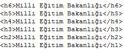 hx etiketi