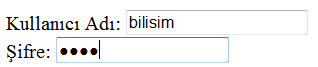 input pasword